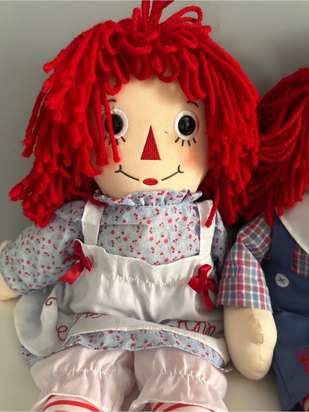 AURORA - Raggedy Ann & Raggedy Andy Dolls - Rag Dolls, Plush, 25" Tall - Picture 2 of 8